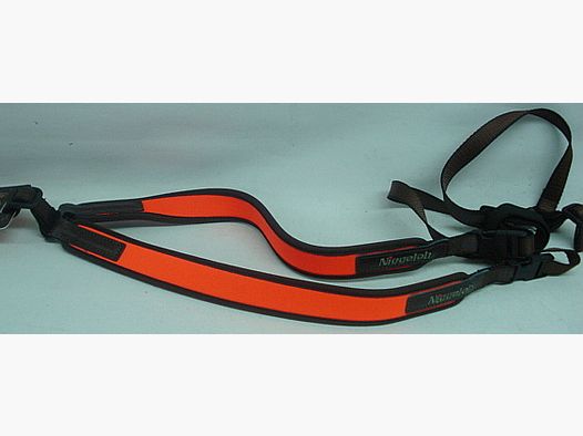 Rucksack-Gewehrgurt - Neopren/Orange