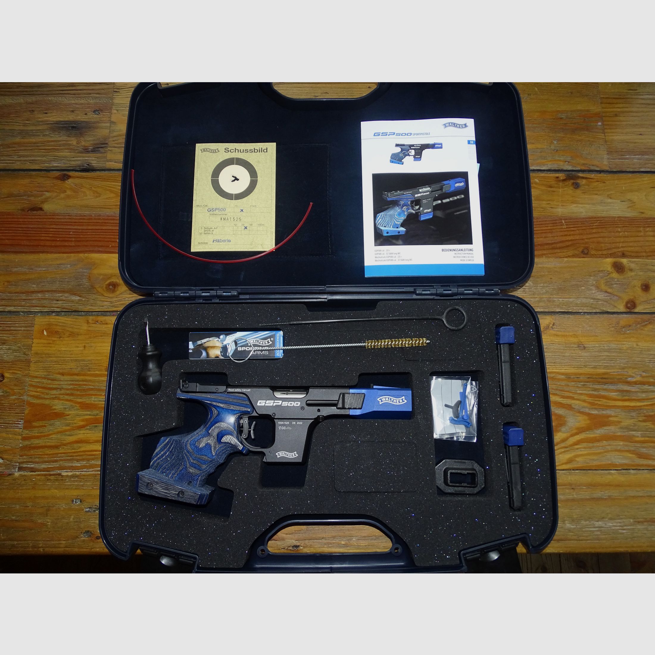 Sportpistole Walther GSP500 Classic Kal. .22l.r.
