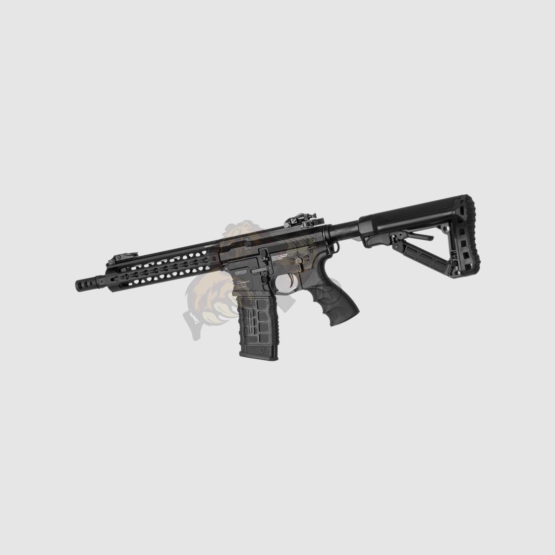 G&G GC16 WARTHOG 9" mit ETU in Schwarz Airsoft S-AEG frei ab 18