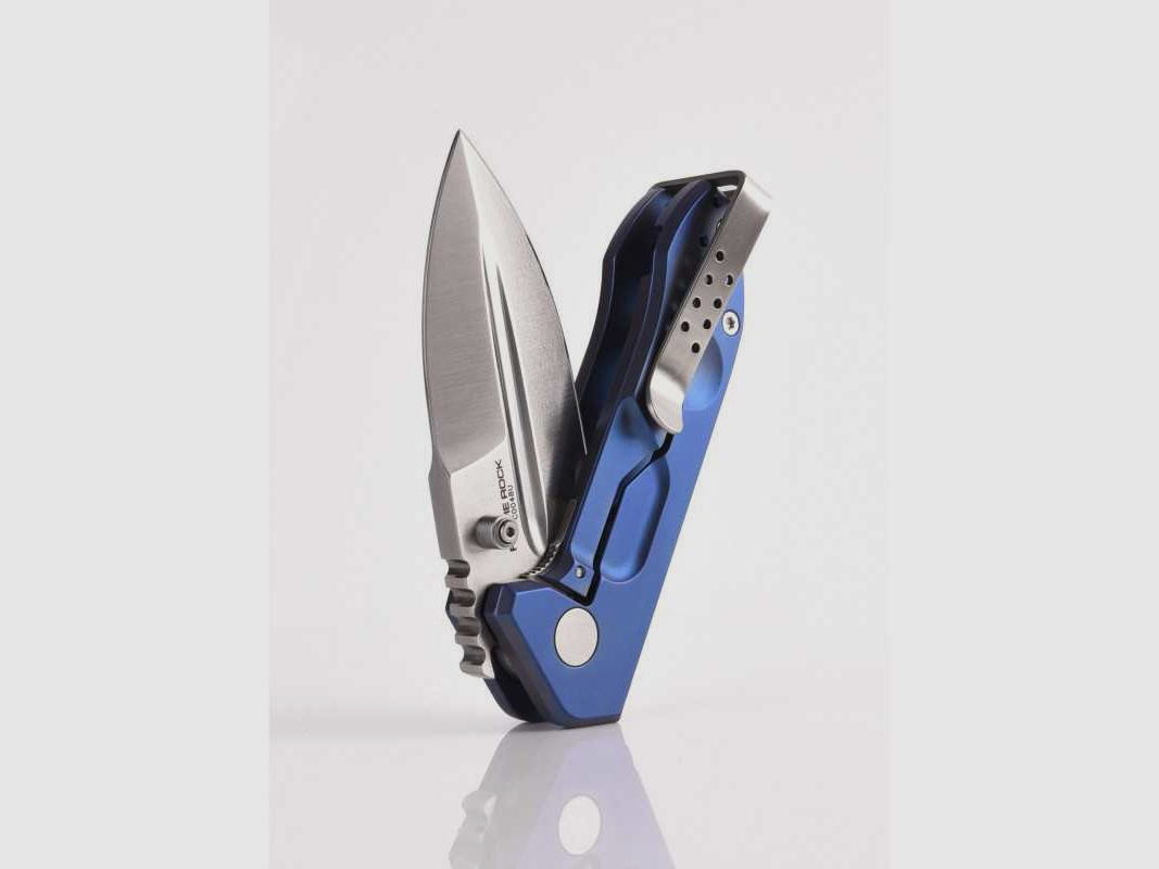 Extrema Ratio Taschenmesser Frame Rock Titan Blau Satiniert