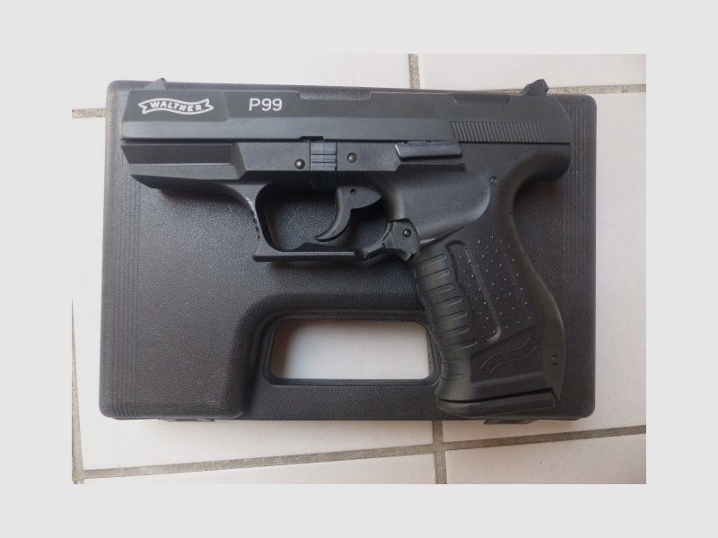WALTHER P99 with magazine unfired