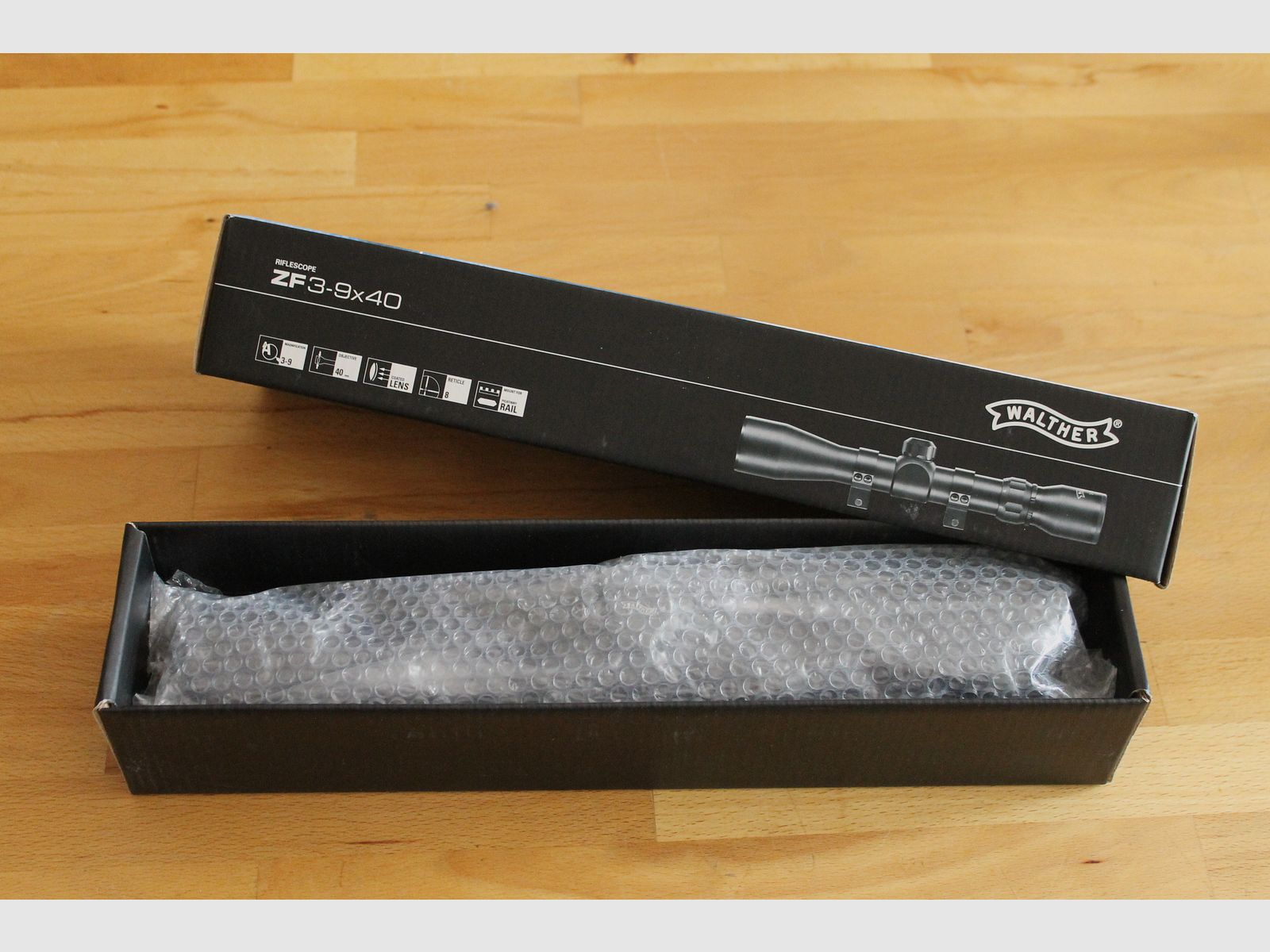Zielfernrohr Walther ZF 3-9x40  "Neu"  Item no:2.1517