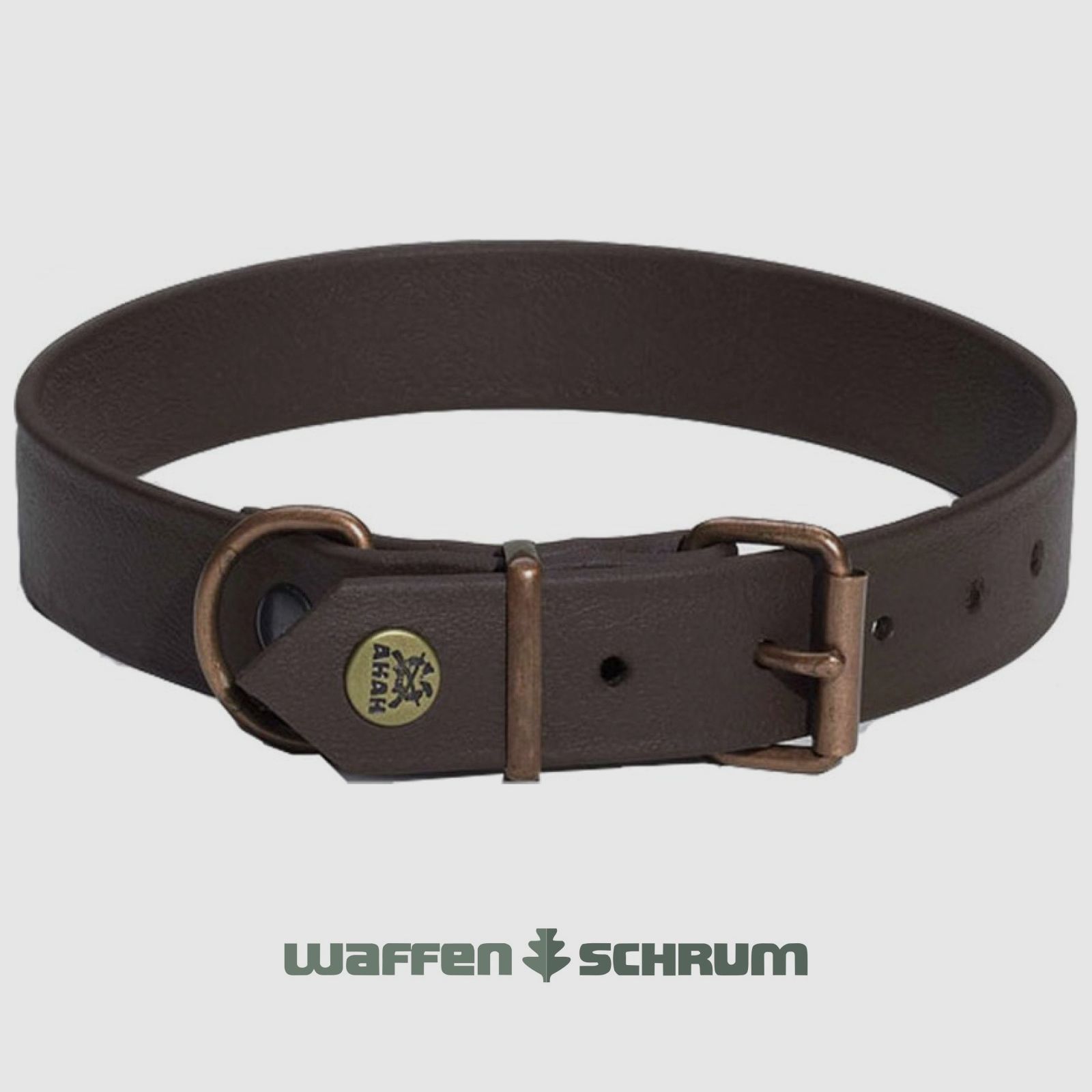 AKAH Biothane Collar Brown