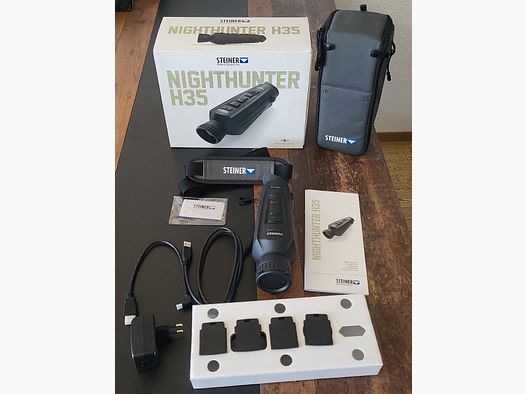 Steiner Nighthunter H35 Sensor de 35 mm 640x512 píxeles 12 µm