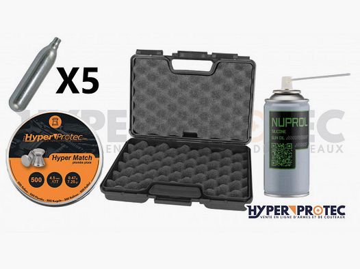 Maintenance and consumables kit for your 4.5 mm airgun