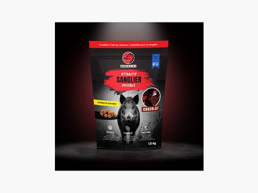 Attractif BLACK FIRE Unsichtbar Schokolade für Wildschweine