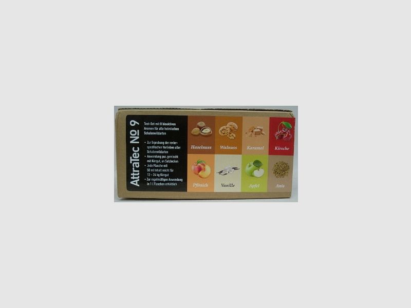 AttraTec No9 50ml Probierset - verschiedene Düfte