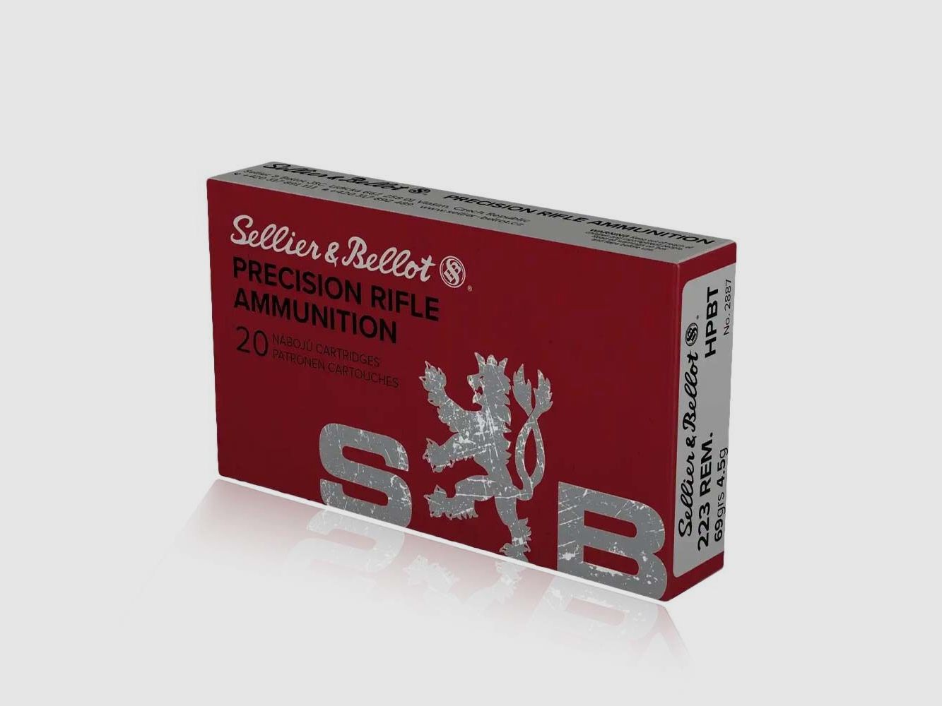 Sellier & Bellot OTM HPBT 69grs 20St .223Rem