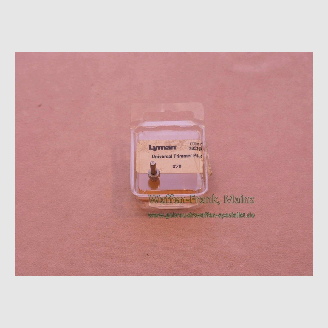 Lyman, USA pasador guía (piloto) .28 (7mm)
