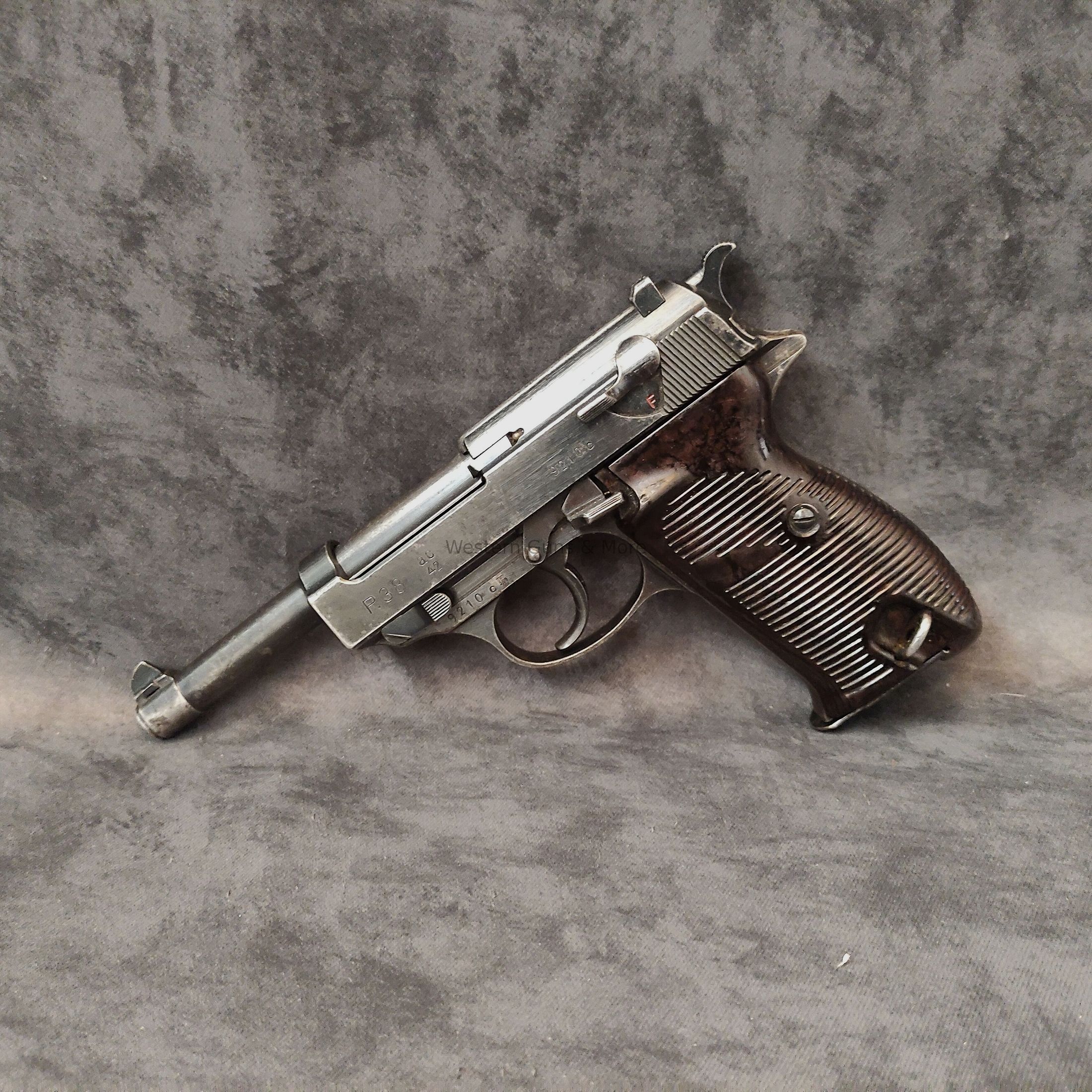 Carl Walther Zella Mellis P.38 ac42 (1942) Nummerngleich