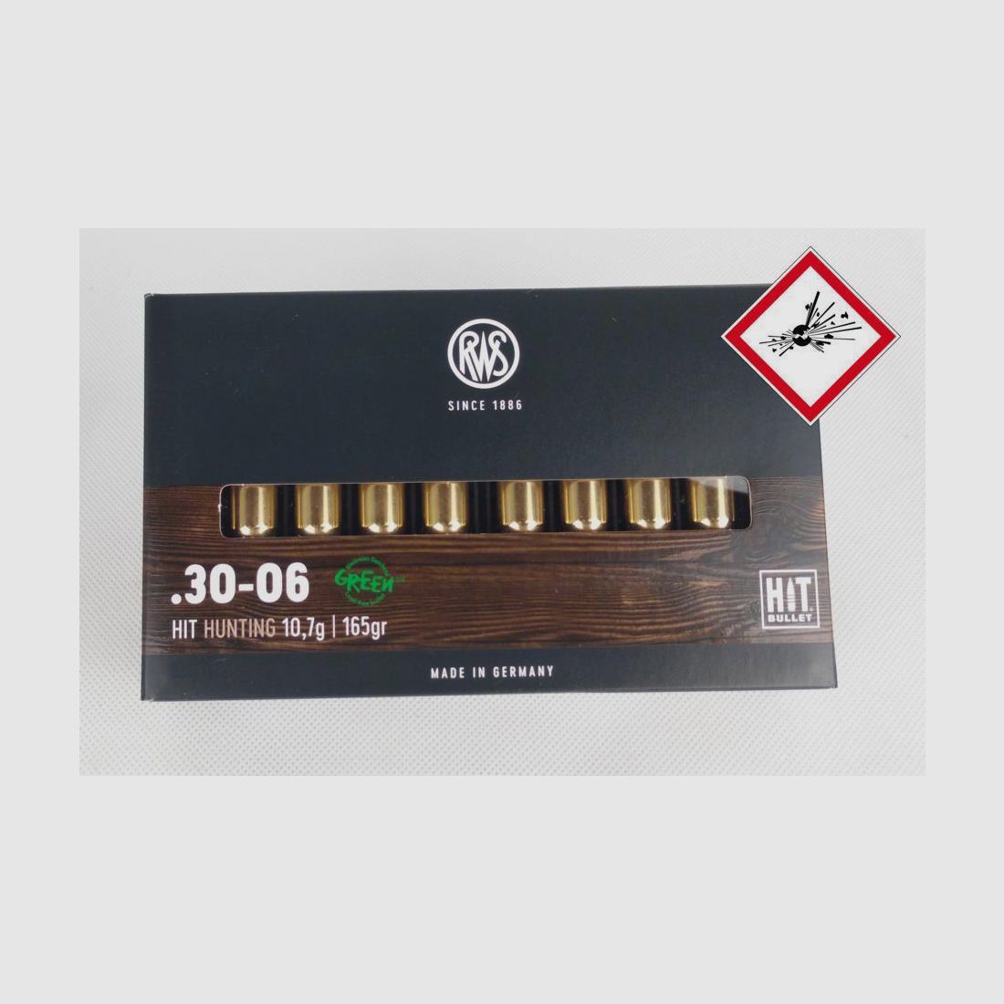 RWS HIT hunting cartridge cal. .30-06 165grs