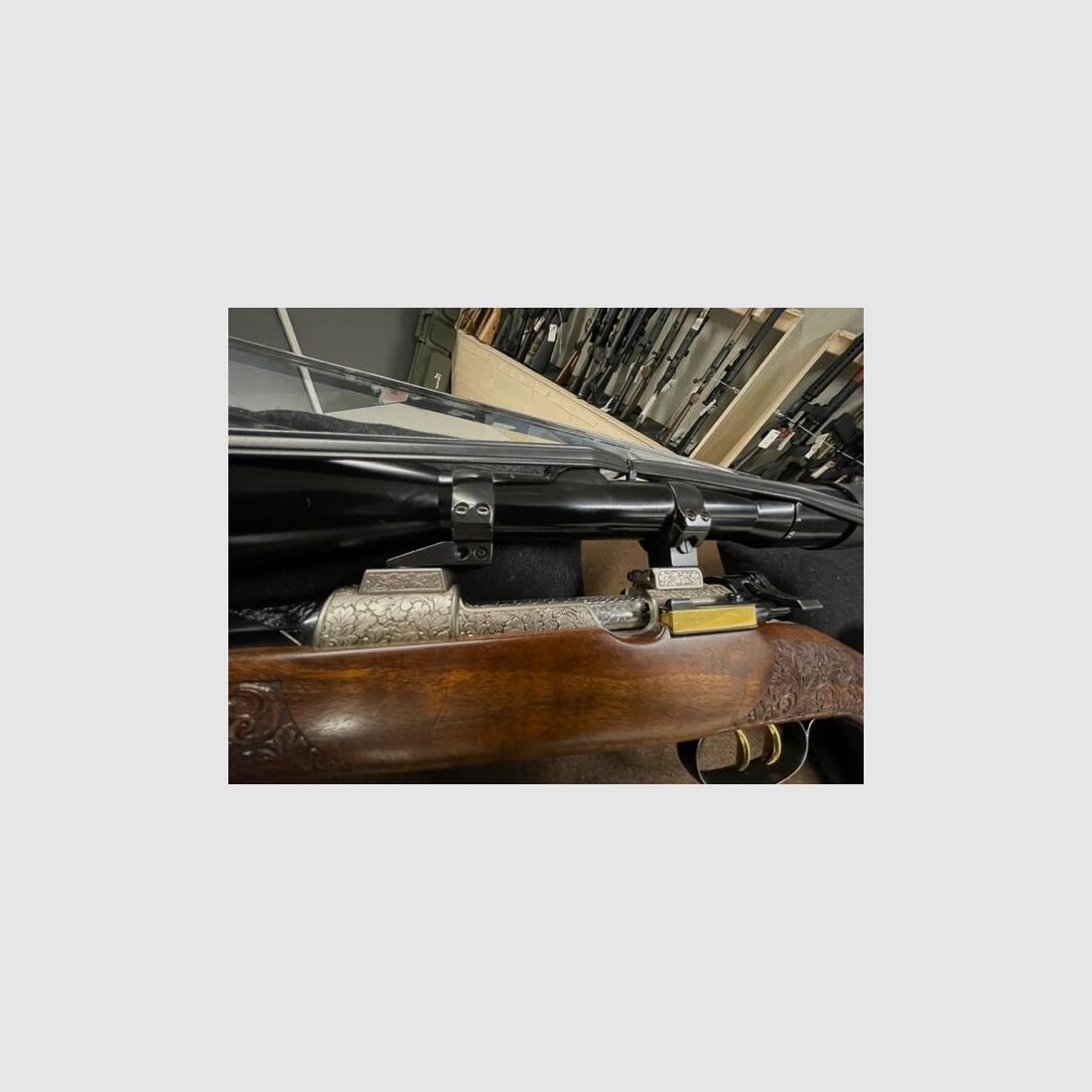 Mauser 98er Einzelstück, graviert