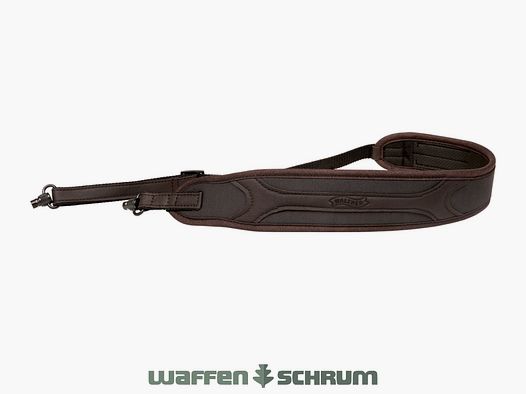 Walther geweerriem RS3 antraciet - leer
