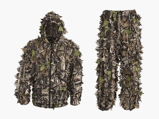 5etta Leaf Camouflage Jacket + Pants - XL