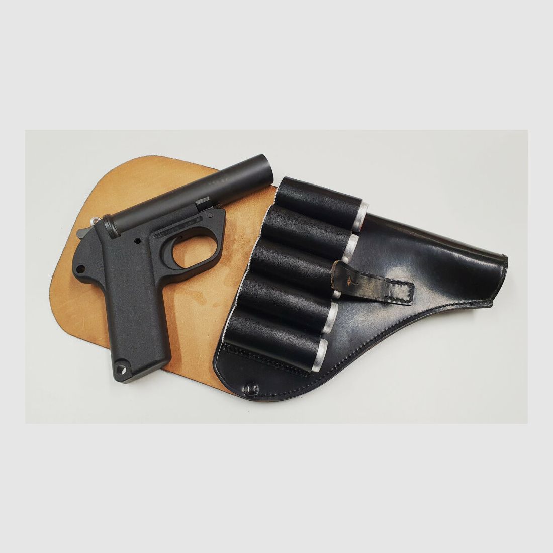 GEBR. DEWALD OHG HK P2 Borsa per pistola segnaletica SigPi P2A2, immagine 7 di 9