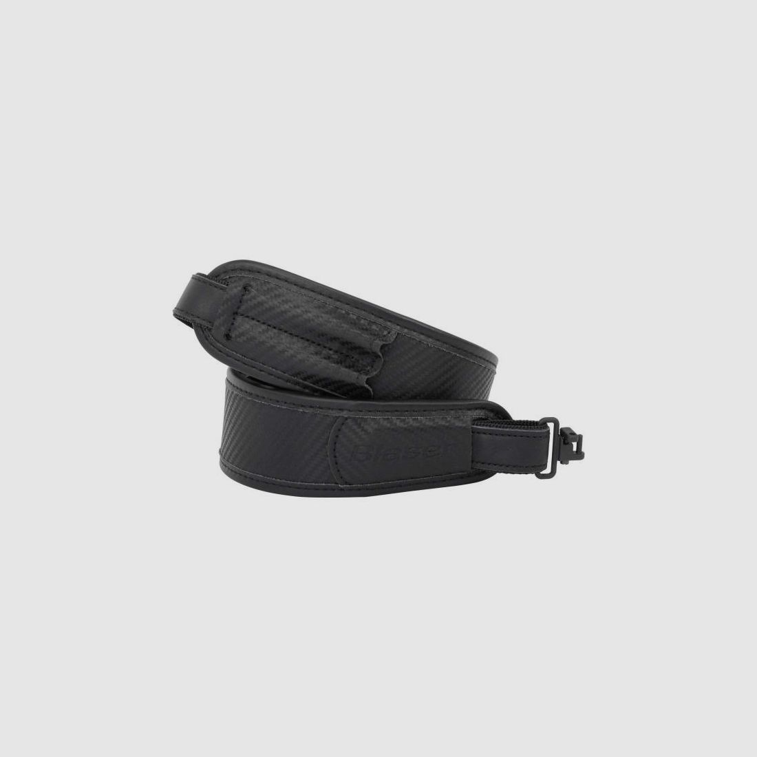 BLASER Gewehrriemen Extra breit: Carbon schwarz 2 Patronenhalter