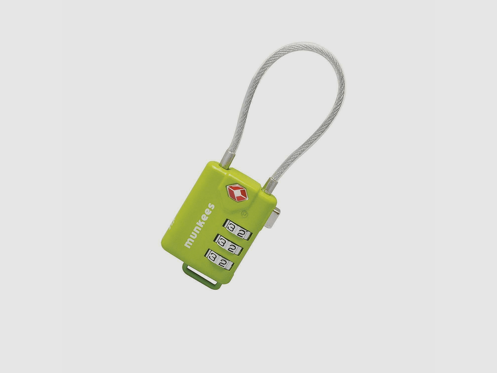 TSA cable combination lock