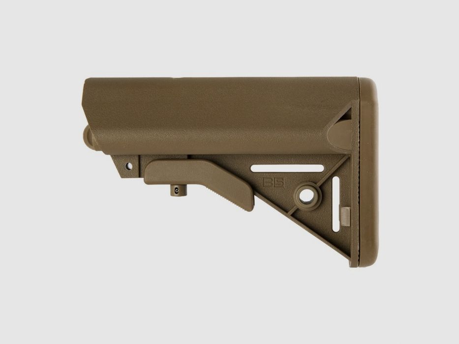 B5 SYSTEMS AR-15 SOPMOD STOCK KOLLAPSABLE MIL-SPEC COYOTE BRAUN, Bild 4 von 5