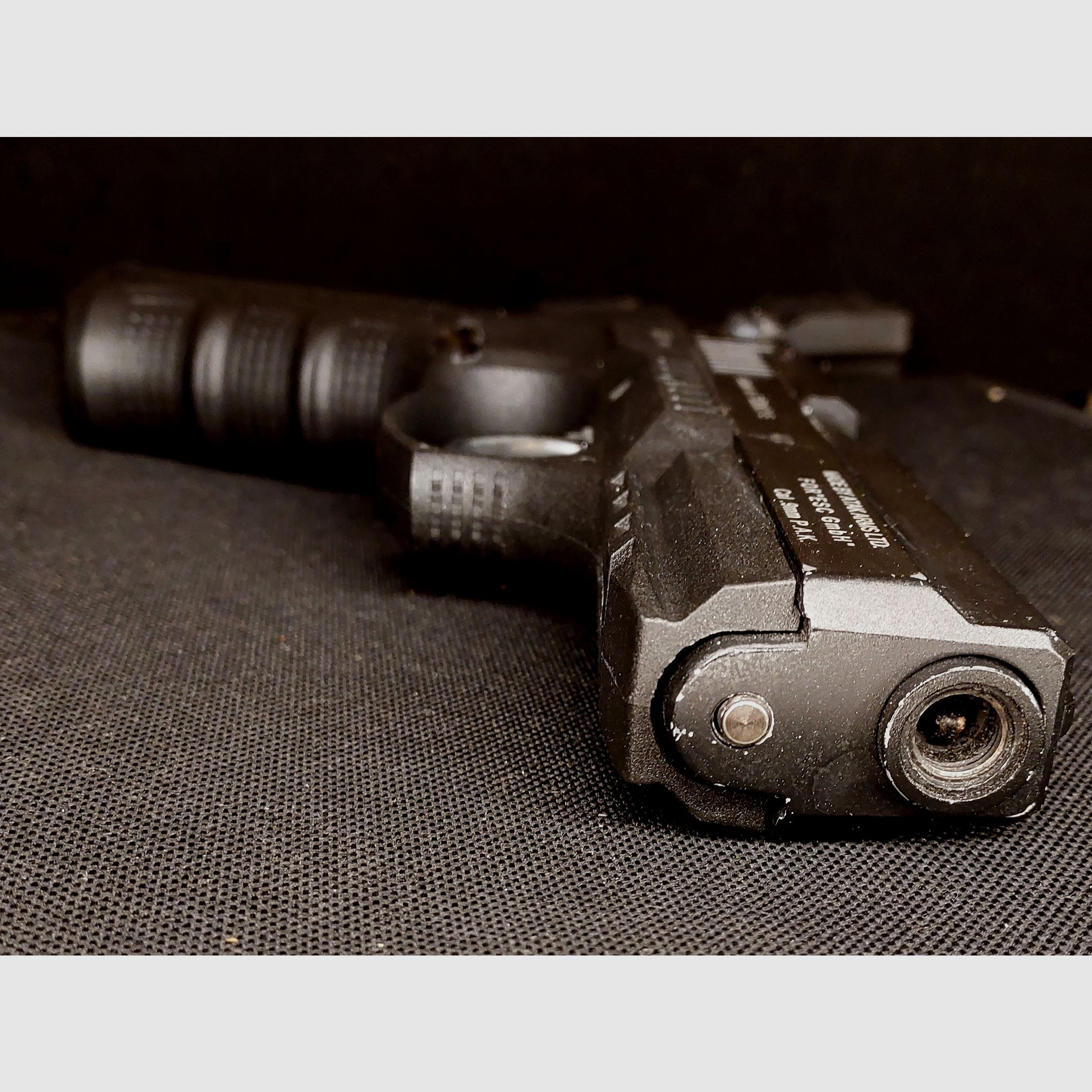 Zoraki 2918 blank firing pistol cal. 9mm P.A.K. black - old (PTB 986)