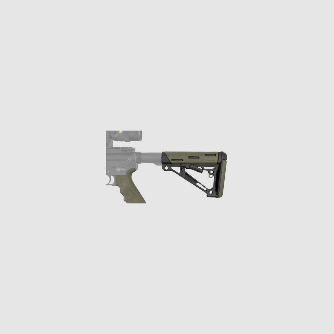Schaft + Griff Hogue AR15 OMCB Mil-Spec | OD Green, Bild 5 von 9