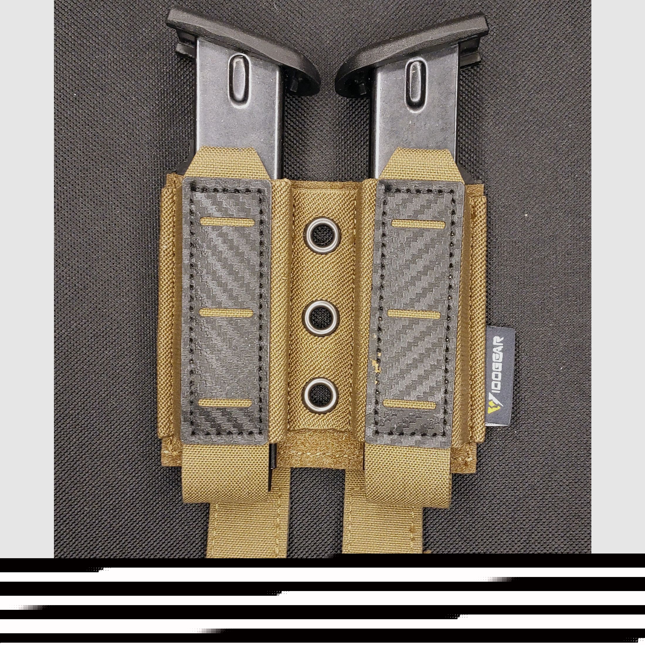 2 Magazine Zoraki 918 2918 4918 9mm P.A.K. in Molle Holster