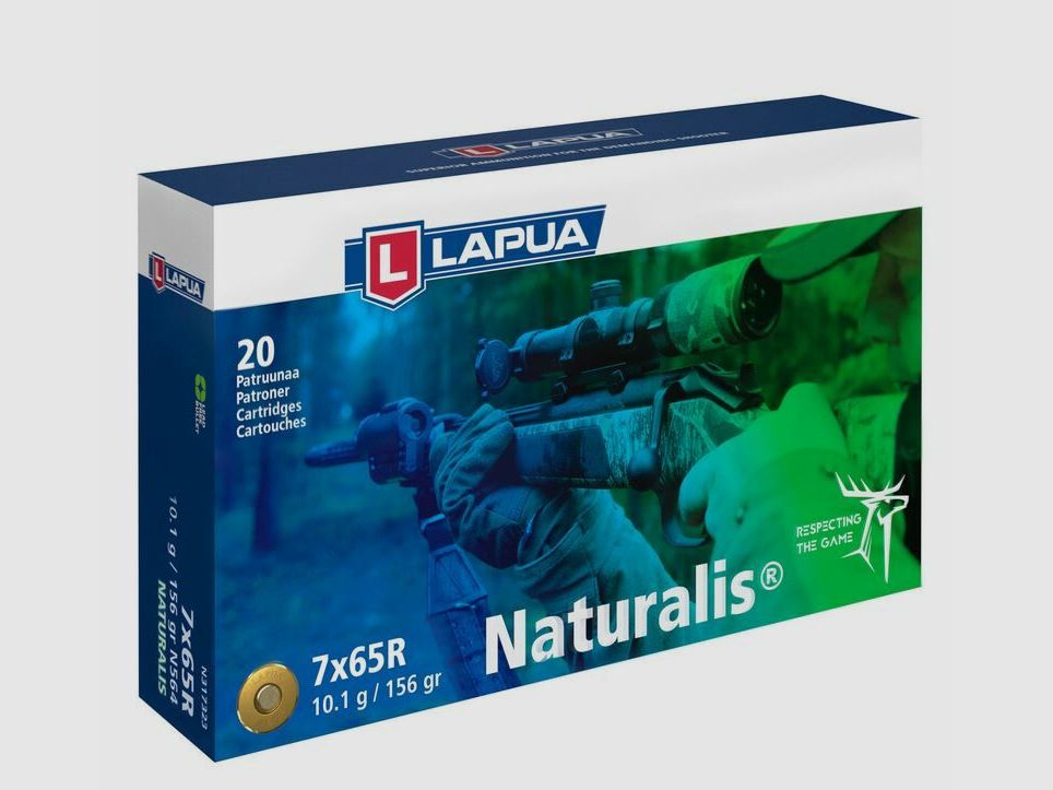 Lapua 7x65R Naturalis Jagdmunition Bleifrei
