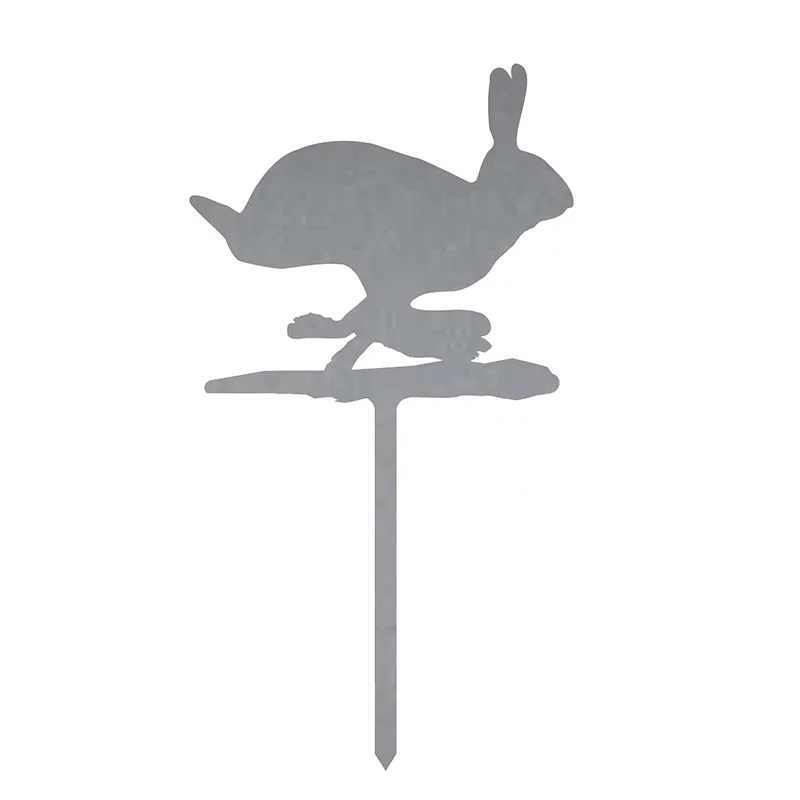 Tige décorative pour fleurs "lapin", image 1 sur 2