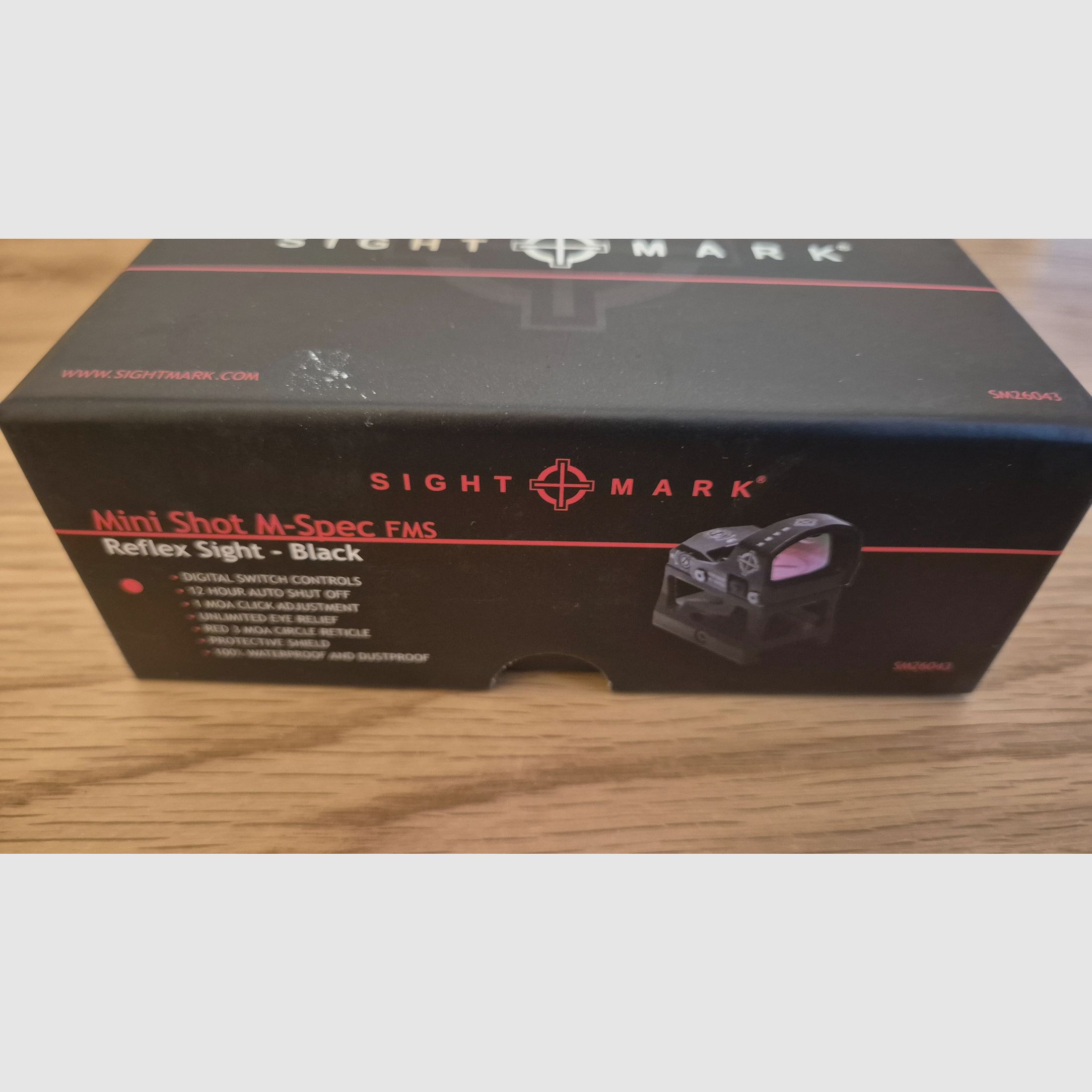 Sightmark Mini Shot M-Spec FMS Reflex Sight (Negro) – NUEVO y sin usar en embalaje original, imagen 1 de 2