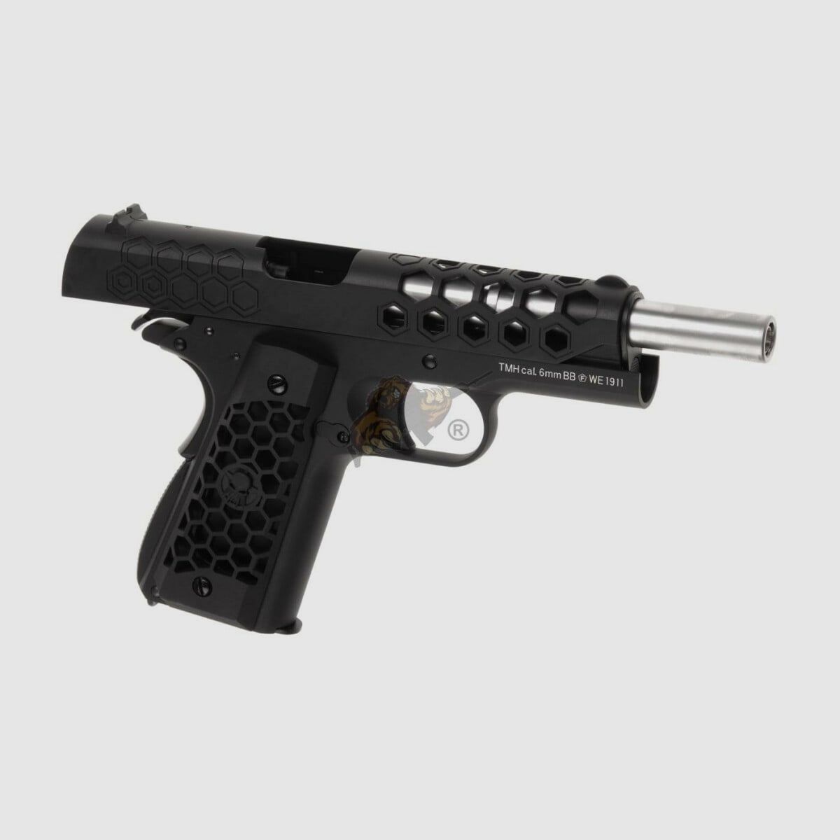 M1911 Hex Cut Full Metal, GBB Black -F-