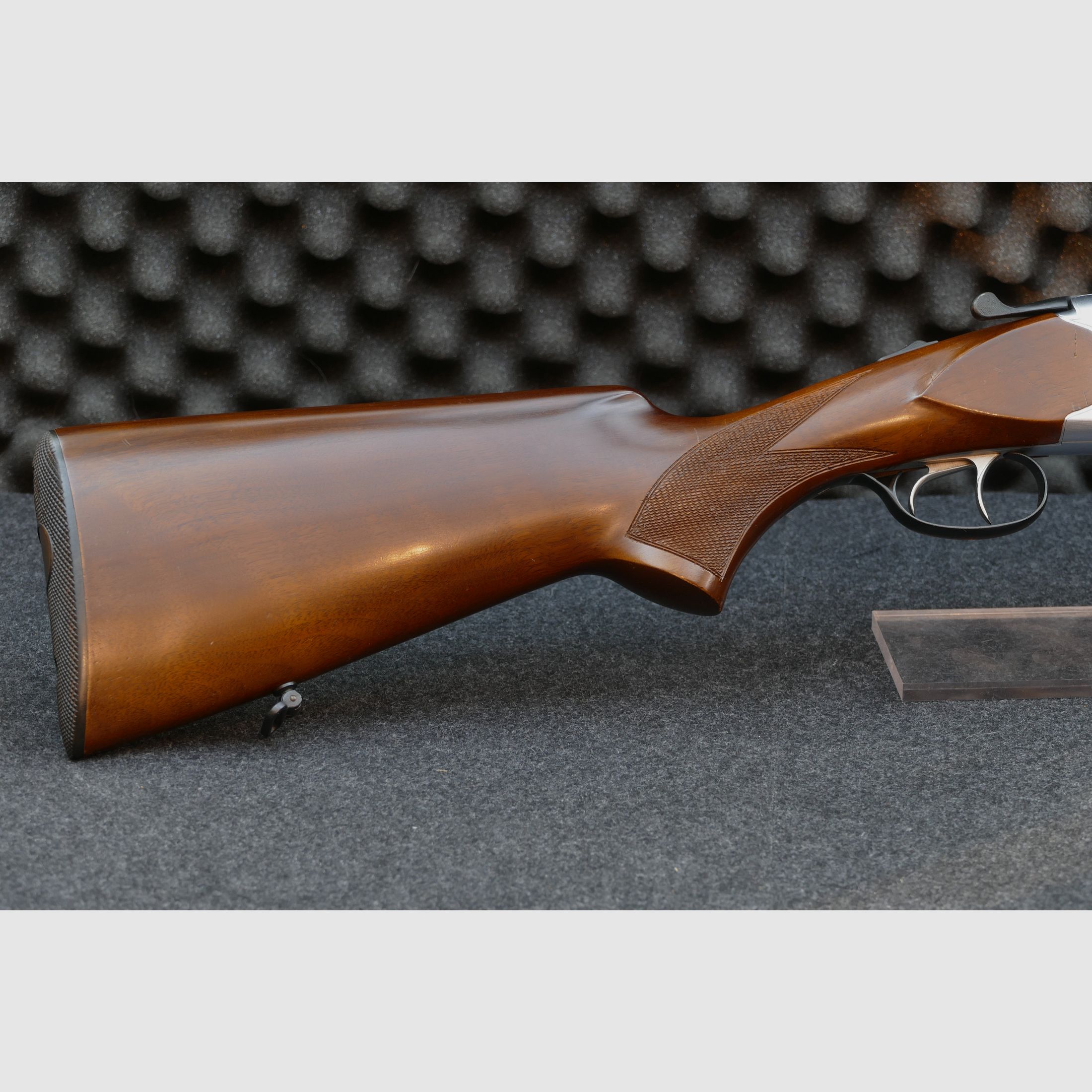 Luger – escopeta de doble cañón, cal. 12/70, perdigones de acero hasta 3,25 mm