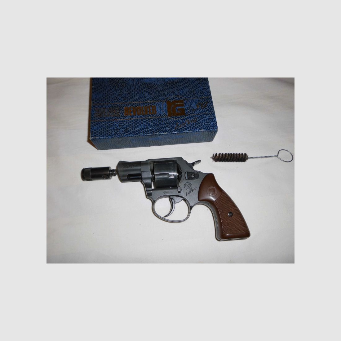 Röhm RG 59 Le Petit  Schreckschuss Revolver brüniert 9 mm R.K. (PTB 527)