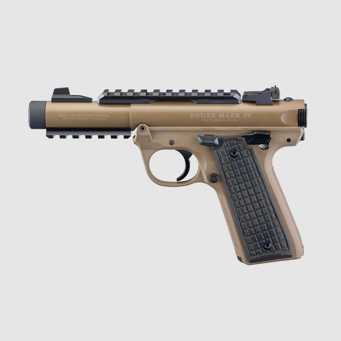 Ruger MARK IV 22/45 TACTICAL Cerakote Brown