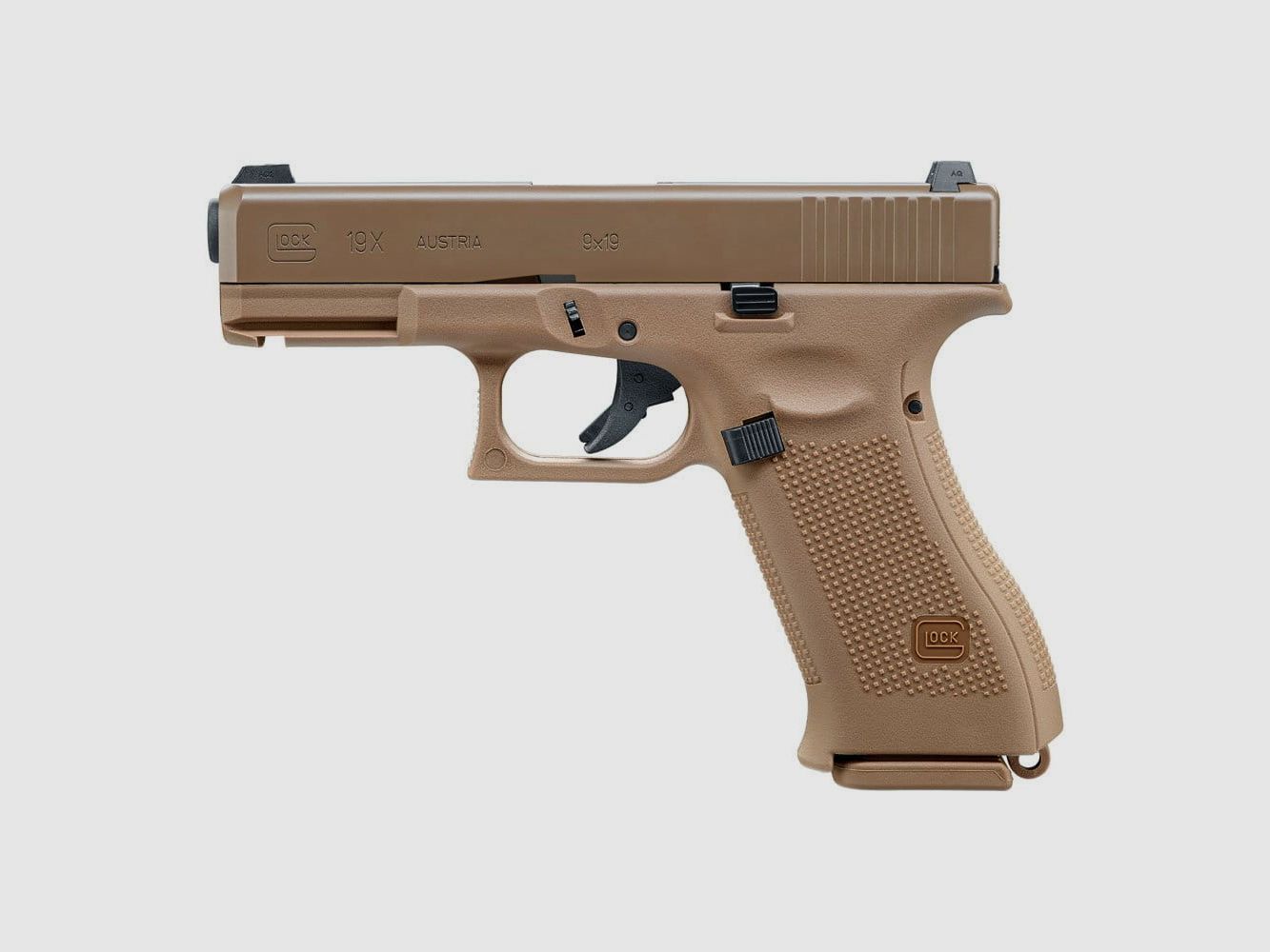 Glock 19X 6 mm Softair Pistole