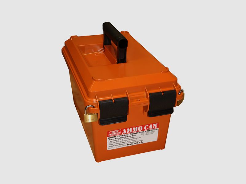 MTM Munitionskoffer Munitions-Transportbox ORANGE 'Ammo Can' bis 15 kg #AC35, Bild 1 von 3