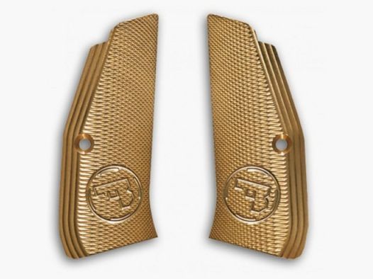 Pannelli grip CZ TS & SP-01 ottone 1 paio lungo