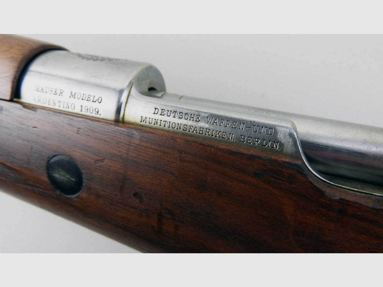 Karabin DWM mod. Mauser Argentino 1909 kal. 7,65×53 numer seryjny D3318, zdjęcie 4 z 13