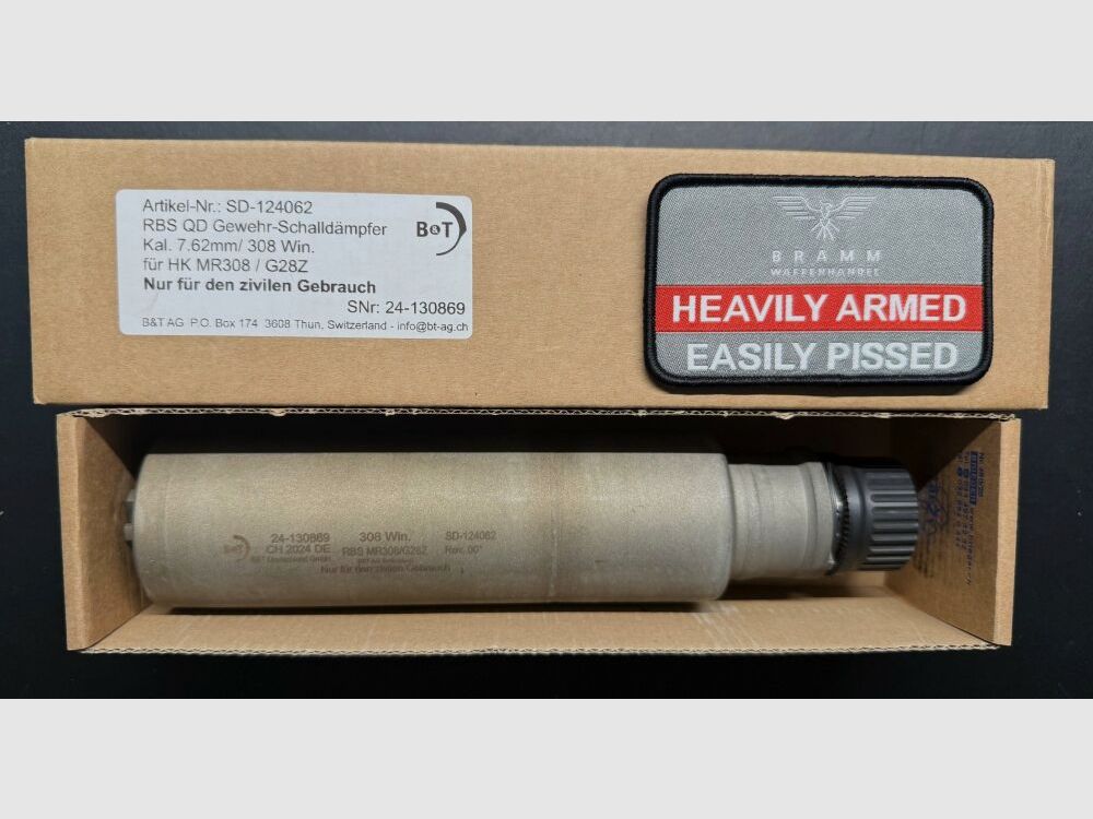 B&T AG (Brügger & Thomet) RBS QD for HK MR308 / G28Z