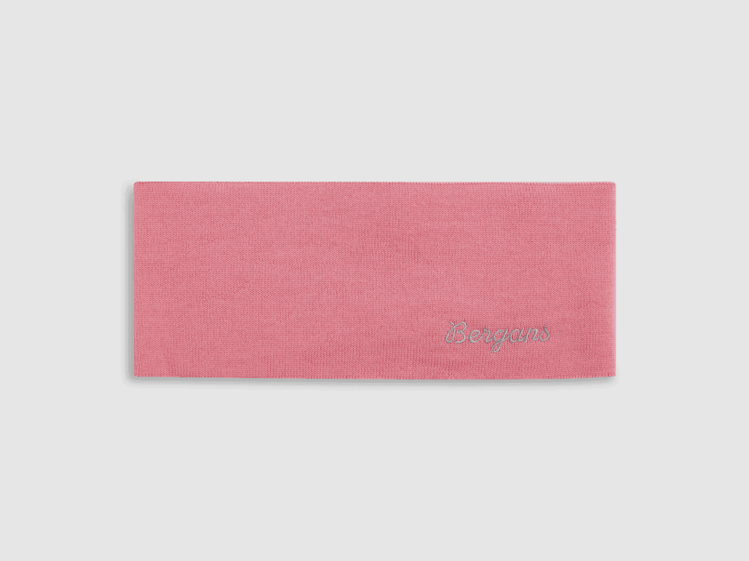 Bergans Allround Thin Merino Headband Cherry Blossom