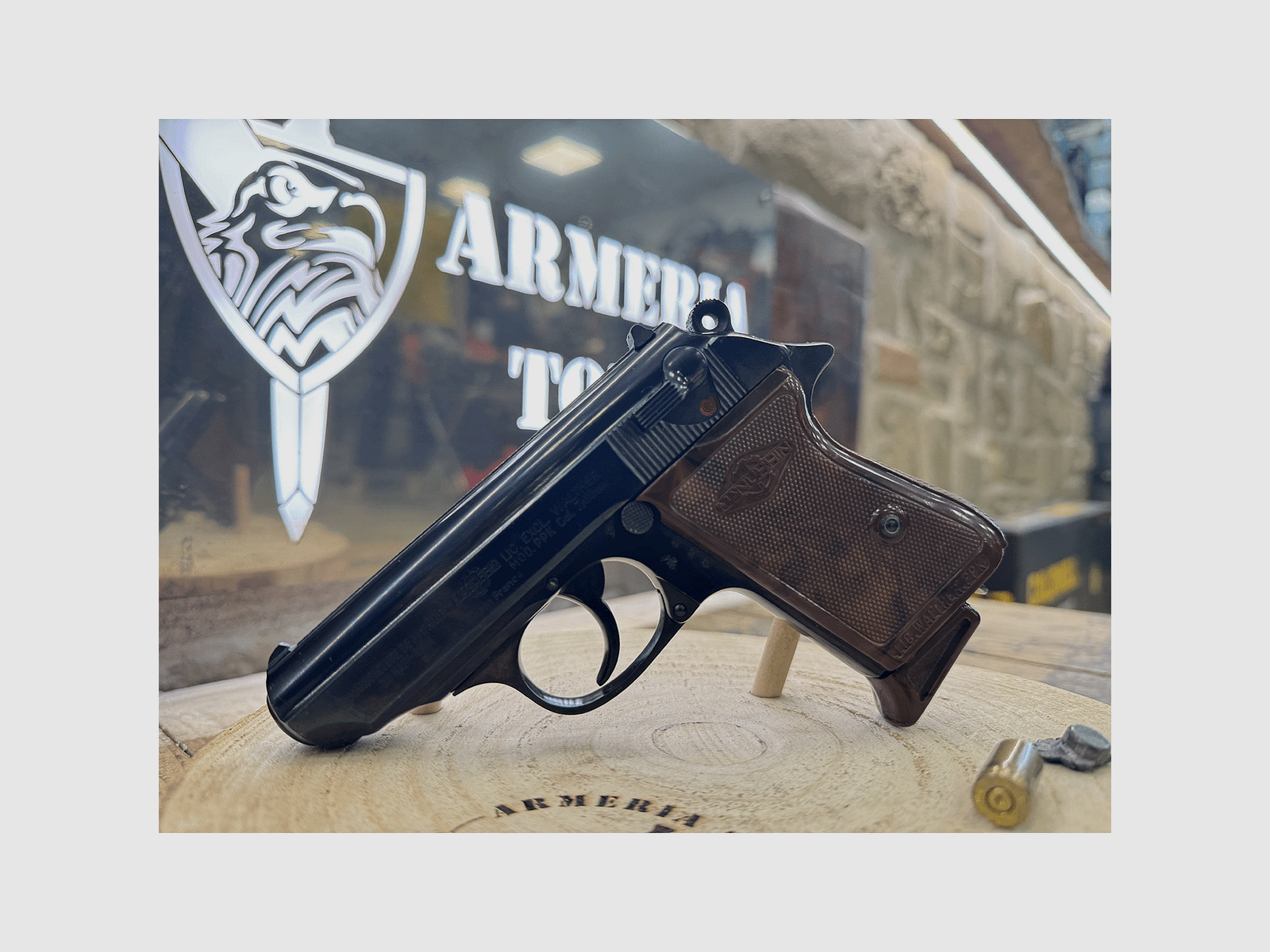 USATO – PISTOLA – MANURHIN/WALTHER MOD. PPK cal. 7,65, immagine 1 di 6