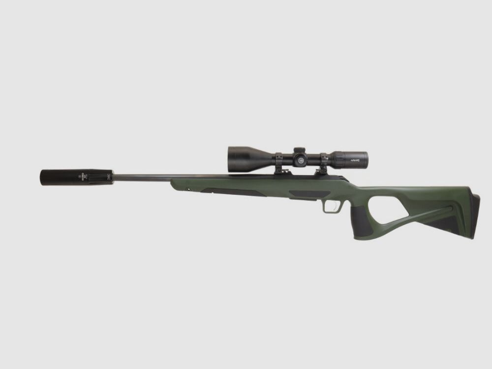 CZ 600 ERGO + zestaw z kolbą w komplecie z lunetą 3-12x56, tłumikiem, montażami