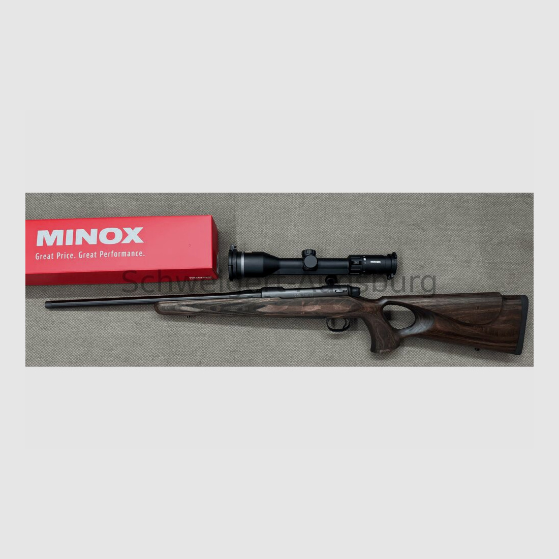 Mauser 18 Pure Max Minox Pacchetto Completo .308Win