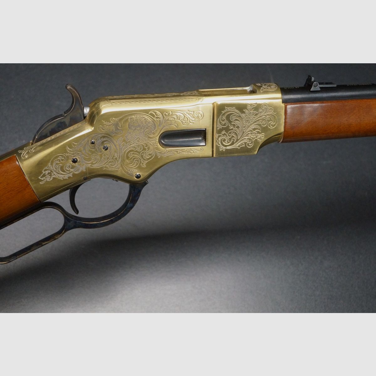 Uberti 1866 Yellowboy 150th year graviert, Bild 2 von 6