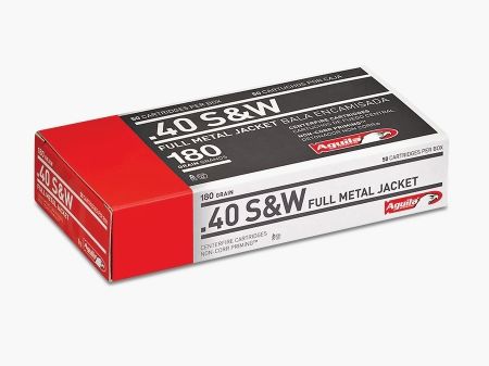 Aguila Standard .40 S&W 180GR FMJ 50 cartucce