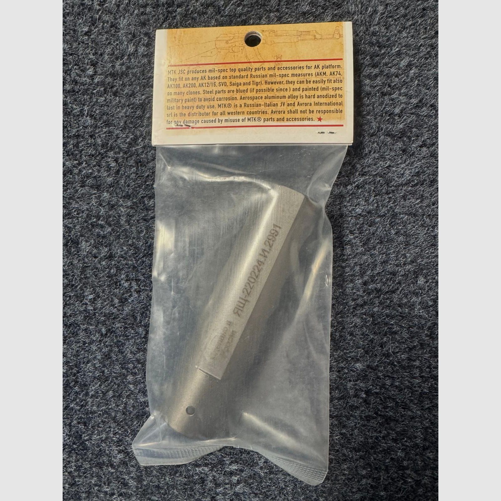 AK 3-chamber compensator M24x1.5 - NEW - Saiga AKM AK47 AK74 Izhmash Arsenal WBP Cugir SDM