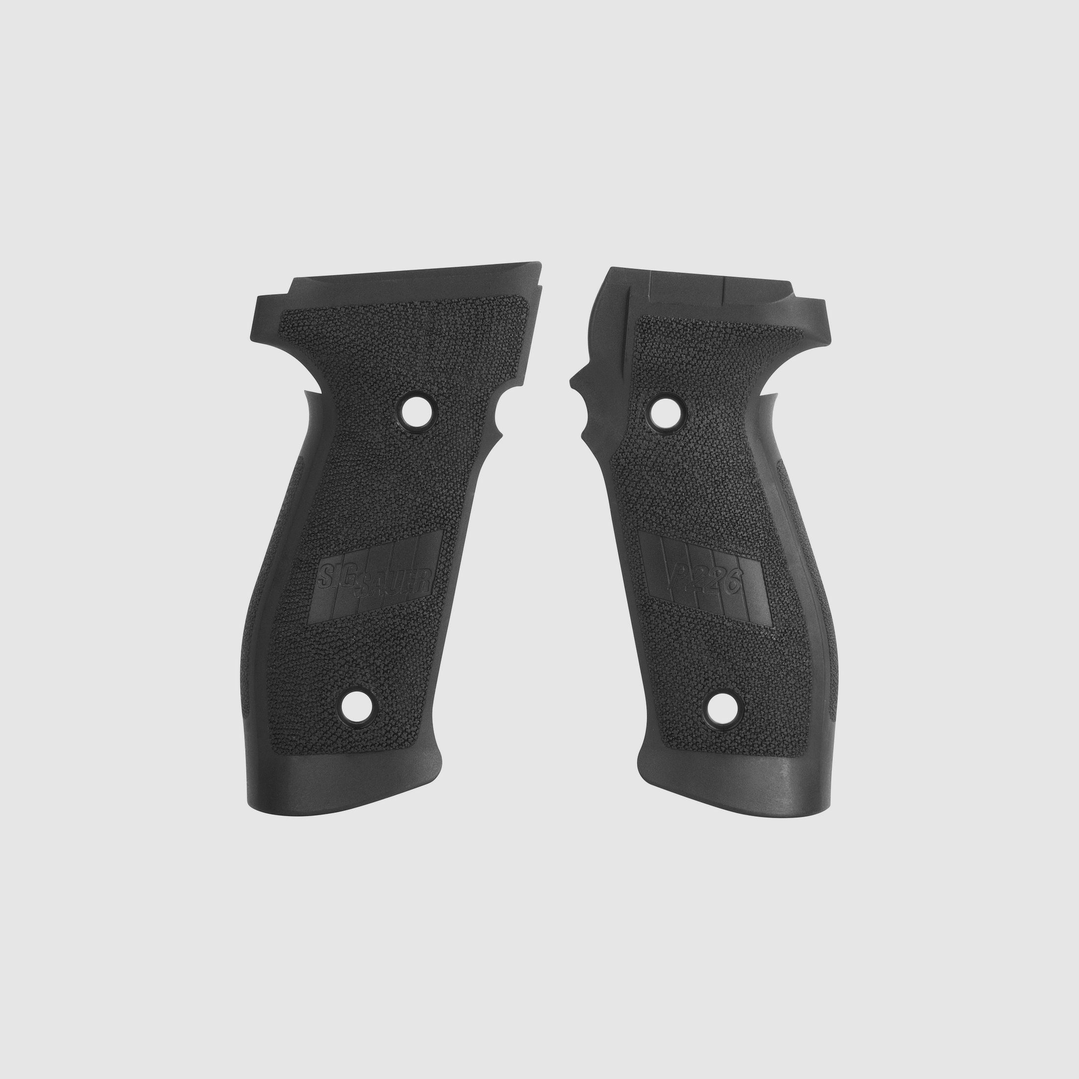 SIG SAUER P226 DA/SA gripplaten met magwell zwart