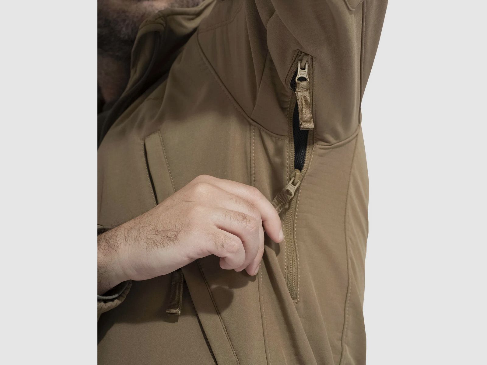 Artaxes softshelljack (Coyote) Pentagon, afbeelding 5 van 7