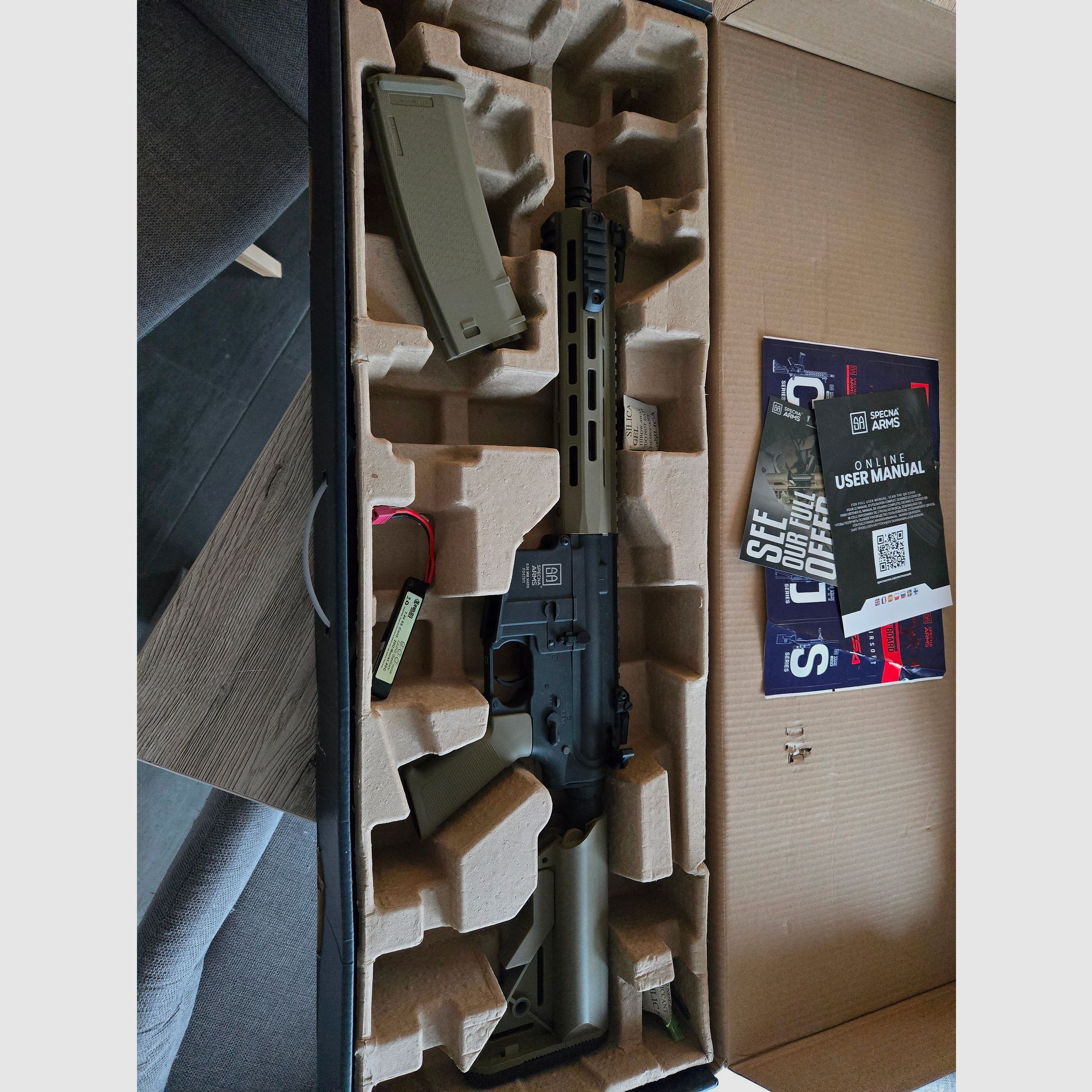 Specna Arms SA-F03-XASR-HT Airsoft 6mm BTG Custom 