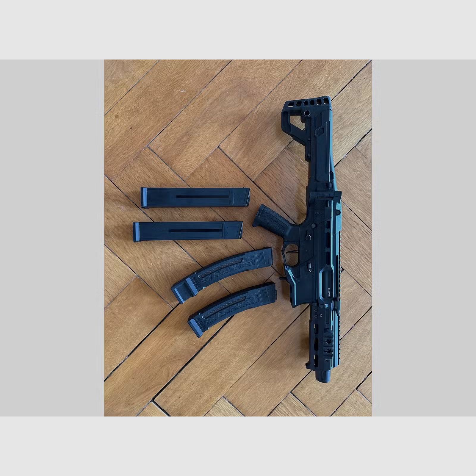 Softair - Gewehr - G&G MXC9 Enhanced AEG E.T.U. - ab 14 Jahren, unter 0,5 Joule + 2 High Cap Magazine
