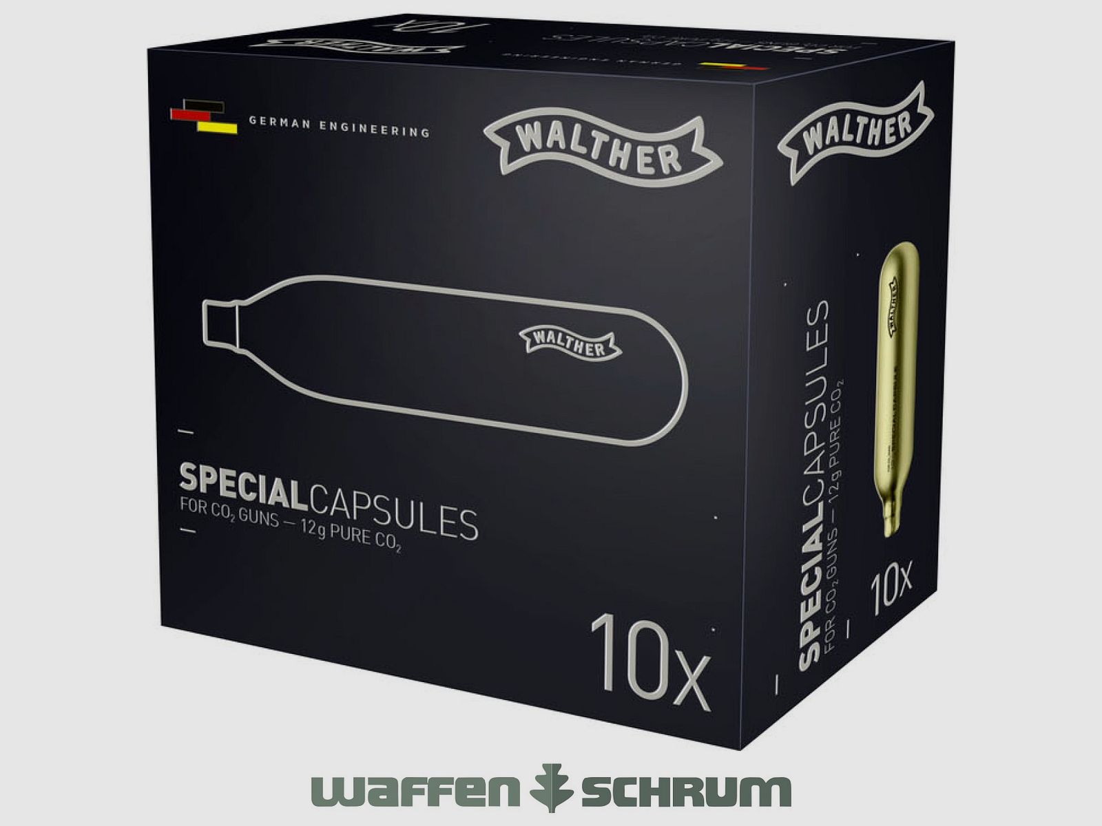 Walther Co2-Kapseln 12g 10er Pck.