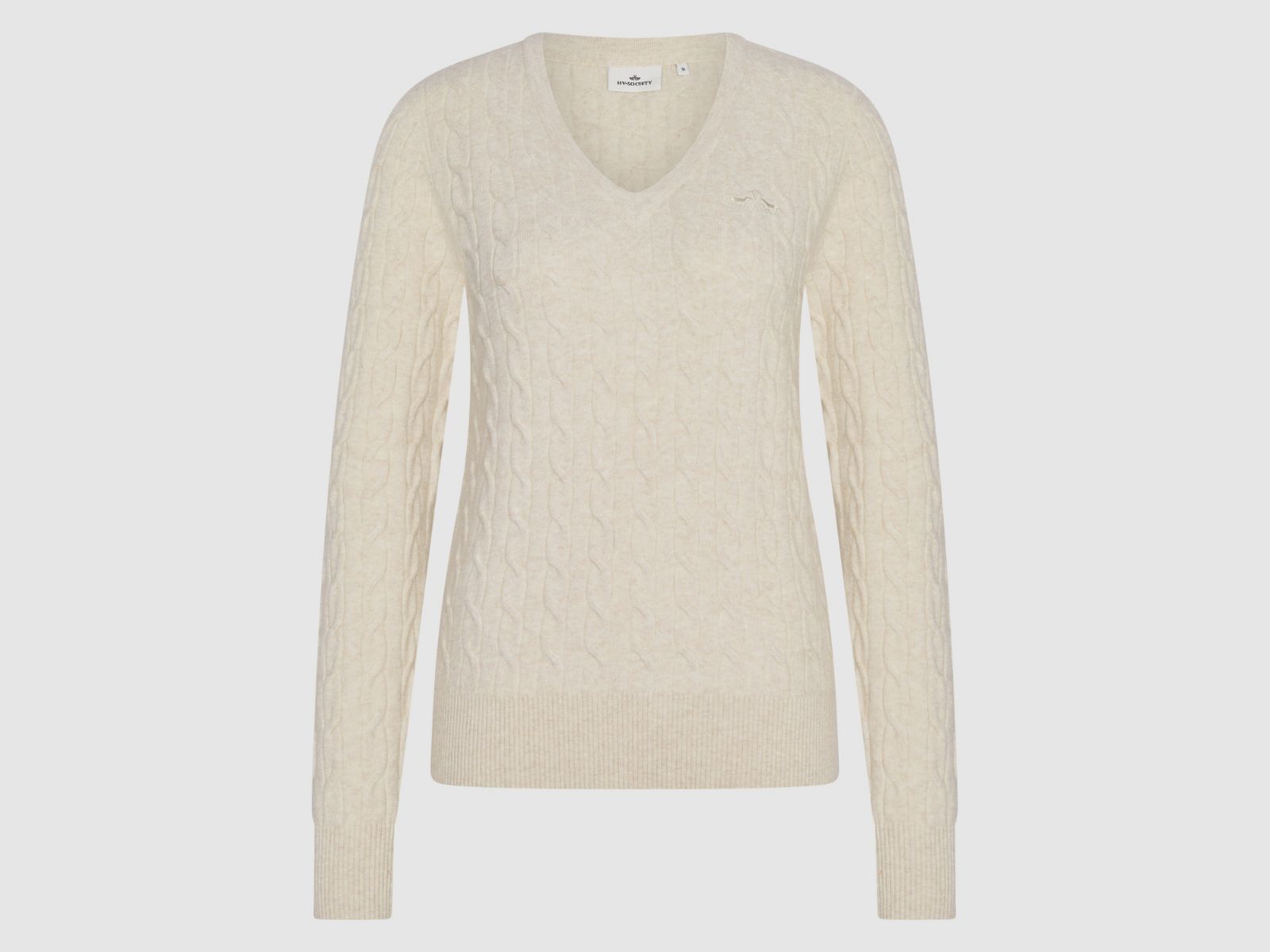 HV SOCIETY Strickpullover HVSCelesta Offwhite